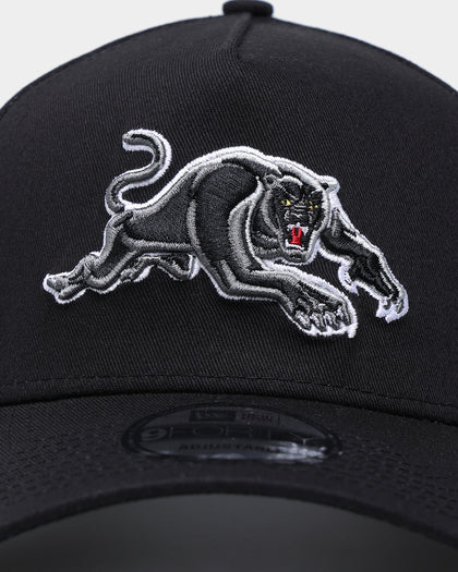 New Era Penrith Panthers 9FORTY A-Frame Snapback Black