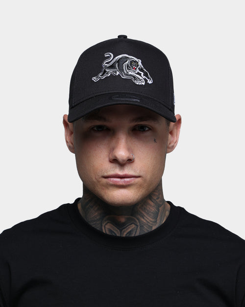 New Era Penrith Panthers 9FORTY A-Frame Snapback Black