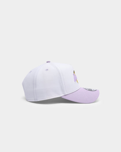 New Era Los Angeles Lakers "2 Tone" UV Activation 9FORTY A-Frame Snapback White/Purple