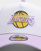 New Era Los Angeles Lakers "2 Tone" UV Activation 9FORTY A-Frame Snapback White/Purple