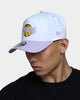 New Era Los Angeles Lakers "2 Tone" UV Activation 9FORTY A-Frame Snapback White/Purple