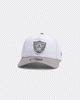 New Era Las Vegas Raiders "2 Tone" UV Activation 9FORTY A-Frame Snapback White/Light Black
