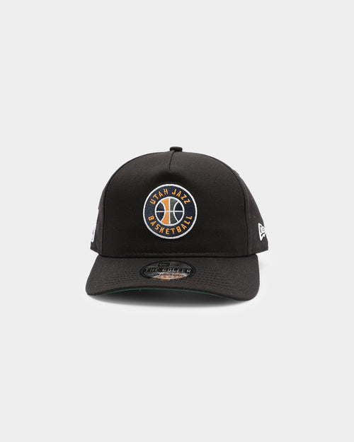 New Era Utah Jazz Alternate Old Golfer Snapback Black
