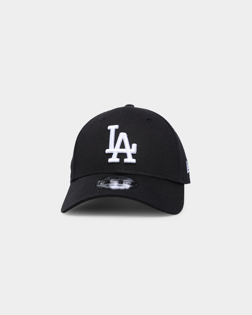 New Era Los Angeles Dodgers 9FORTY Cloth Strapback Black/White