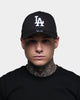 New Era Los Angeles Dodgers 9FORTY Cloth Strapback Black/White