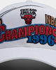 Mitchell & Ness Chicago Bulls '96 Champs Wave Pro Crown Snapback White