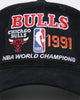 Mitchell & Ness Chicago Bulls '91 Champion Last Dance Deadstock Snapback Black