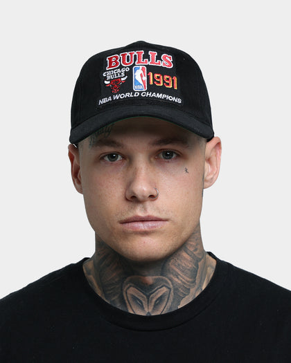 Mitchell & Ness Chicago Bulls '91 Champion Last Dance Deadstock Snapback Black