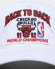 Mitchell & Ness Chicago Bulls '91-'92 Championship Last Dance Deadstock Snapback White