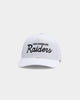 Mitchell & Ness Los Angeles Raiders Script Pro Crown Snapback White