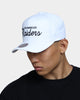 Mitchell & Ness Los Angeles Raiders Script Pro Crown Snapback White
