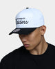 Mitchell & Ness Los Angeles Raiders 2T Script Pro Crown Snapback White