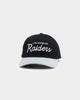 Mitchell & Ness Los Angeles Raiders 2T Script Pro Crown Snapback Black