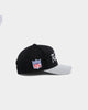 Mitchell & Ness Los Angeles Raiders 2T Script Pro Crown Snapback Black