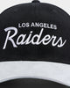 Mitchell & Ness Los Angeles Raiders 2T Script Pro Crown Snapback Black