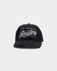 Mitchell & Ness Los Angeles Raiders Line Pro Crown Snapback Black