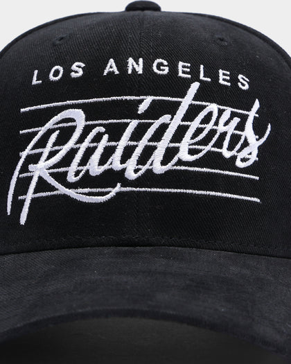 Mitchell & Ness Los Angeles Raiders Line Pro Crown Snapback Black