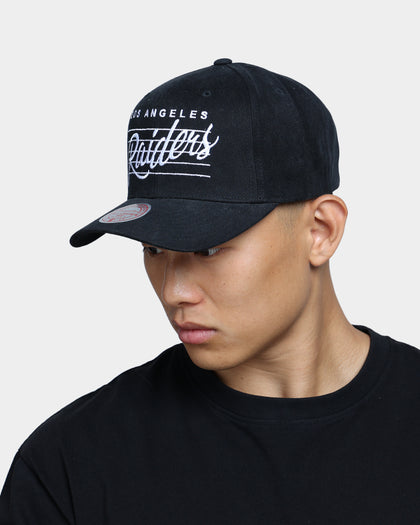 Mitchell & Ness Los Angeles Raiders Line Pro Crown Snapback Black
