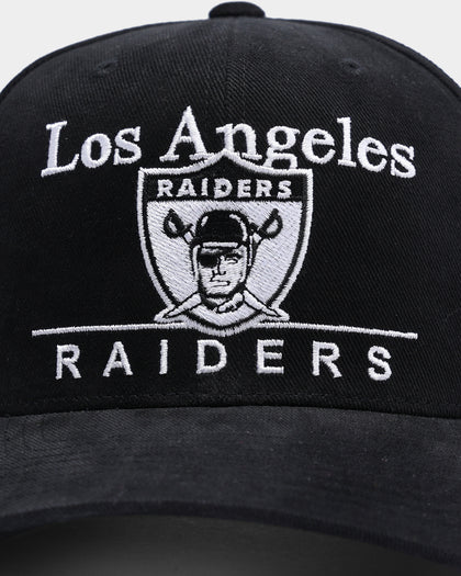 Mitchell & Ness Los Angeles Raiders Stack Pro Crown Snapback Black