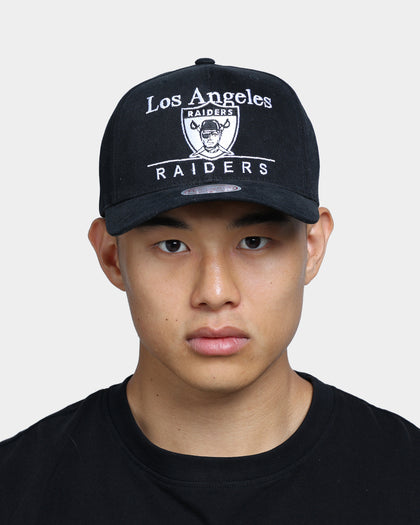 Mitchell & Ness Los Angeles Raiders Stack Pro Crown Snapback Black