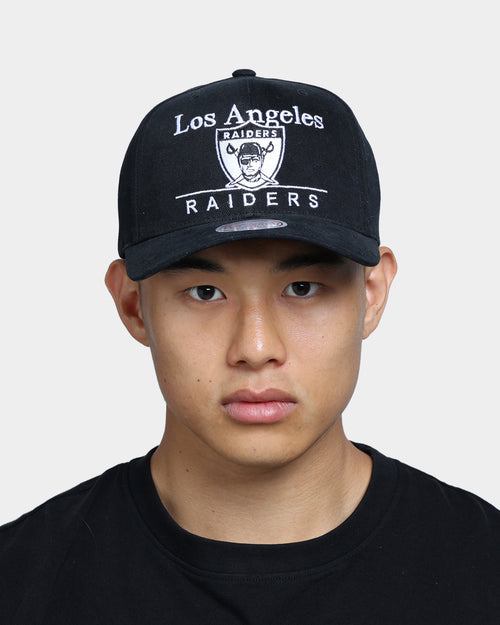 Mitchell & Ness Los Angeles Raiders Stack Pro Crown Snapback Black