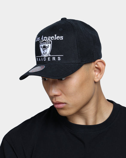 Mitchell & Ness Los Angeles Raiders Stack Pro Crown Snapback Black