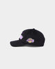 Mitchell & Ness Los Angeles Lakers Corduroy Script Deadstock Snapback Black/Purple
