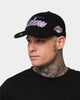 Mitchell & Ness Los Angeles Lakers Corduroy Script Deadstock Snapback Black/Purple