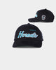 Mitchell & Ness Charlotte Hornets Corduroy Script Deadstock Snapback Black