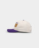Mitchell & Ness Los Angeles Lakers 'Shadow Designs' Pro Crown Snapback Vintage White
