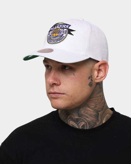 Mitchell & Ness Los Angeles Lakers Ribbon Deadstock Snapback White