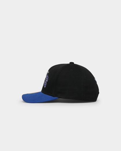 Mitchell & Ness New Jersey Nets 'Black Team Arch Design' Pro Crown Snapback Black/Blue
