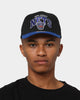 Mitchell & Ness New Jersey Nets 'Black Team Arch Design' Pro Crown Snapback Black/Blue