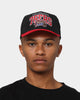 Mitchell & Ness Philadelphia 76ers 'Black Team Arch Design' Pro Crown Snapback Black/Red