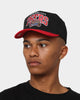 Mitchell & Ness Philadelphia 76ers 'Black Team Arch Design' Pro Crown Snapback Black/Red