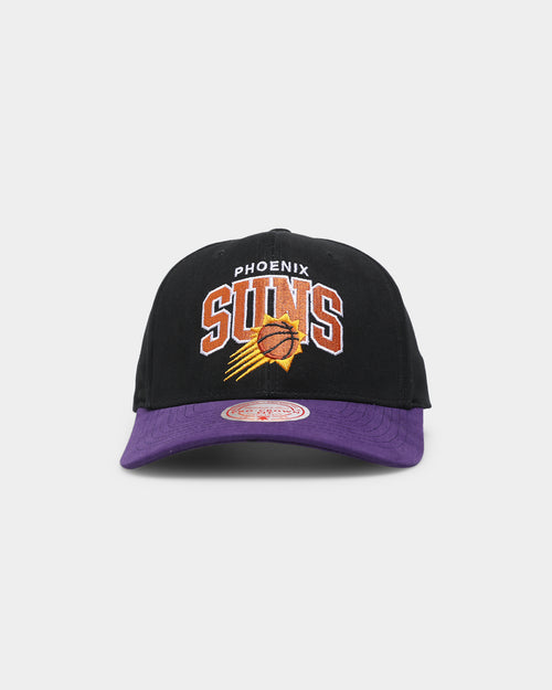 Mitchell & Ness Phoenix Suns 'Black Team Arch Design' Pro Crown Snapback Black/Purple