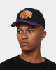 Mitchell & Ness Phoenix Suns 'Black Team Arch Design' Pro Crown Snapback Black/Purple