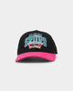 Mitchell & Ness San Antonio Spurs 'Black Team Arch Design' Pro Crown Snapback Black/Pink