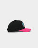 Mitchell & Ness San Antonio Spurs 'Black Team Arch Design' Pro Crown Snapback Black/Pink
