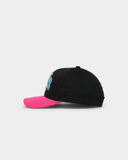 Mitchell & Ness San Antonio Spurs 'Black Team Arch Design' Pro Crown Snapback Black/Pink