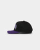 Mitchell & Ness Toronto Raptors 'Black Team Arch Design' Pro Crown Snapback Black/Purple