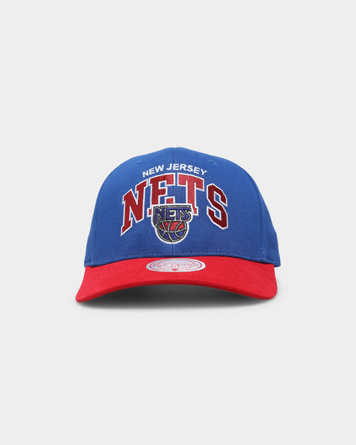 Mitchell & Ness New Jersey Nets 'OG Team Arch Design' Pro Crown Snapback Blue/Red