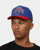 Mitchell & Ness New Jersey Nets 'OG Team Arch Design' Pro Crown Snapback Blue/Red