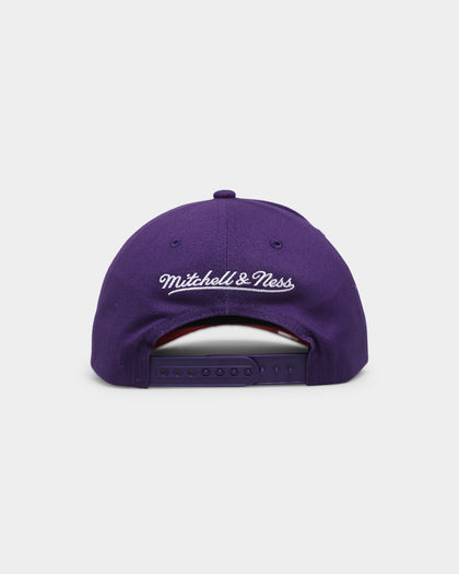 Mitchell & Ness Toronto Raptors 'OG Team Arch Design' Pro Crown Snapback Purple/Red