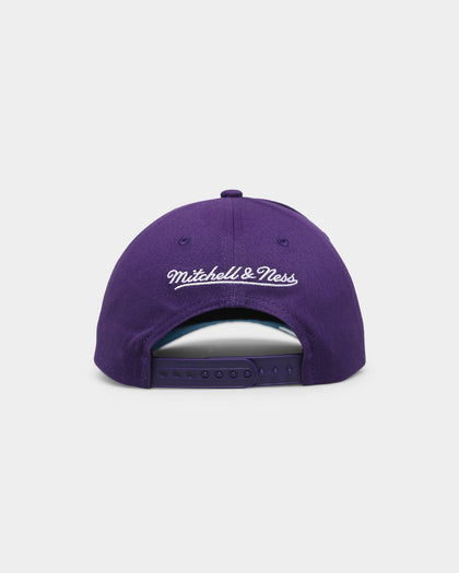 Mitchell & Ness Utah Jazz 'OG Team Arch Design' Pro Crown Snapback Purple/Blue
