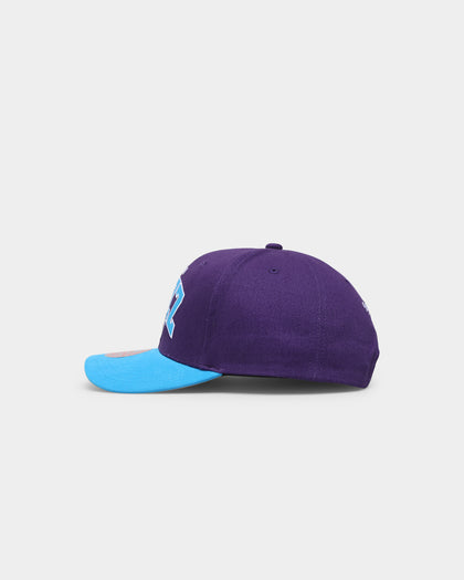 Mitchell & Ness Utah Jazz 'OG Team Arch Design' Pro Crown Snapback Purple/Blue