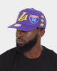 Mitchell & Ness Los Angeles Lakers Champs Pro Crown Snapback Purple