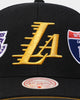 Mitchell & Ness Los Angeles Lakers Champs Pro Crown Snapback Black