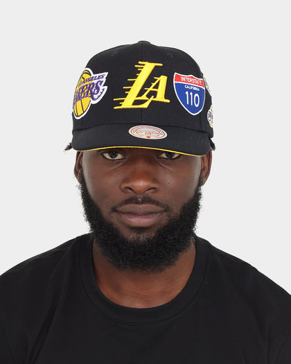 Mitchell & Ness Los Angeles Lakers Champs Pro Crown Snapback Black