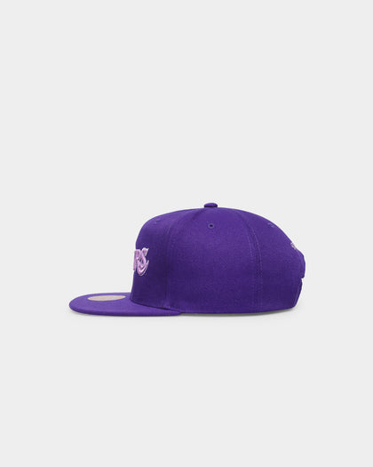 Mitchell & Ness Los Angeles Lakers 'Monochrome' Original Fit Snapback Purple